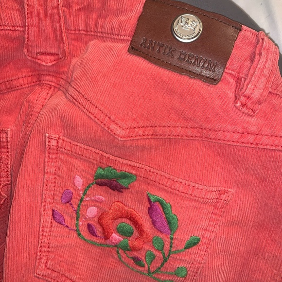 Antik Denim Embroidered Corduroys - Picture 3 of 6